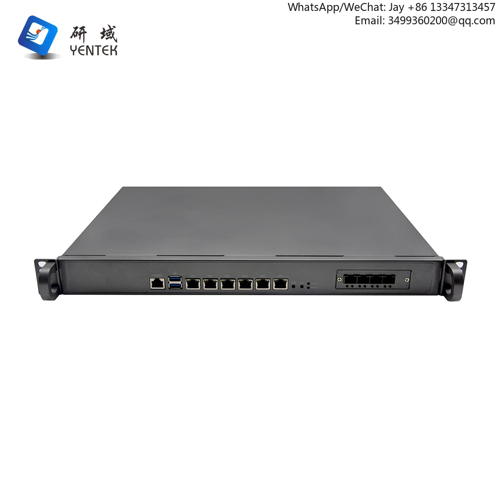 

Network Security Firewall Appliance LGA1151/LGA1155 I5/I7 1U Rack Mount 6* WGI211AT Gigabit Ethernet Ports VPN Stock