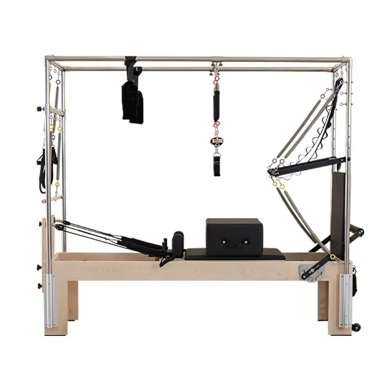 

YTYIN Chief Series 3-in-1 Pilates Machine | Adjustable Reformer & Combo in Maple for Studio & Portable Use