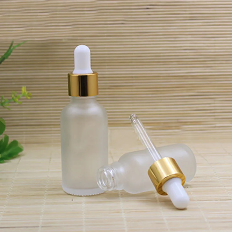 10ml green/blue/brown/clear glass dropper bottle  essential oil serum moisture liquid sample  skin care cosmetic packing