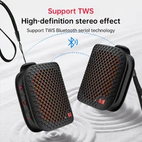 Monster M3-Altavoces Bluetooth inalámbricos con Clip magnético, Mini BT V5.4, portátiles, para local de trabajo al aire libre, con micrófono Bass Altavoz