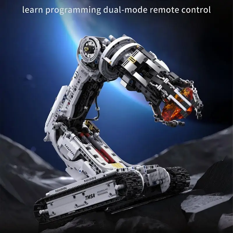 

2026 New Programmable Robotic Arm Building Block Puzzle for Kids, Educational Assembly Toy for Boys, Ages 8+, Birthday Gift