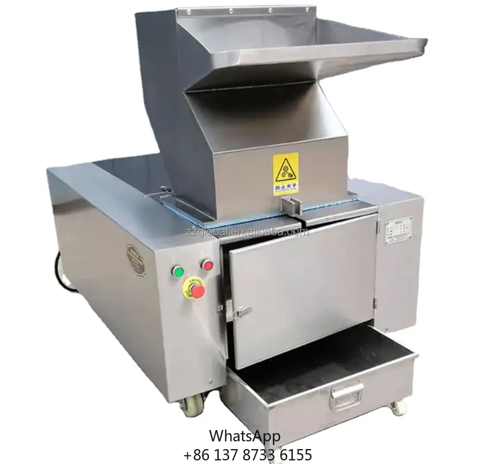 

Bone Crusher For Frozen Fish Meat Bone Grinder Fresh Cow Bone Grinding Machine