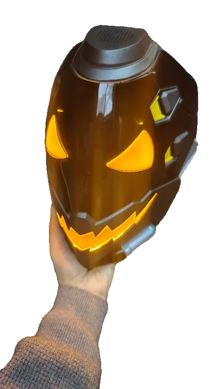 Overwatchs Ana Ghoul Glowing Mask, Smile Design Cos Prop Helmet for OW Costume