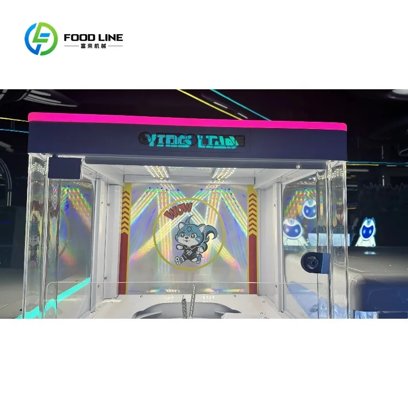 Double-Layer Commercial LED Light Capsule Toy Vending Machine Scan-to-Pay Coin Operated Arcade Mall Game Equipment