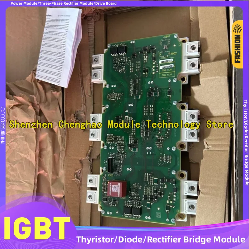 Trigger board drive board with module A5E34612879+FF600R12ME4P_B11 set