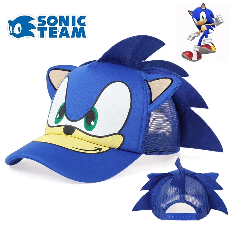 23 см школьная сумка Sonic для мальчиков и девочек, рюкзак с героями мультфильмов, спортивные сумки для книг на открытом воздухе, детские и мужские и женские рождественские подарки на день рождения, школьные принадлежности