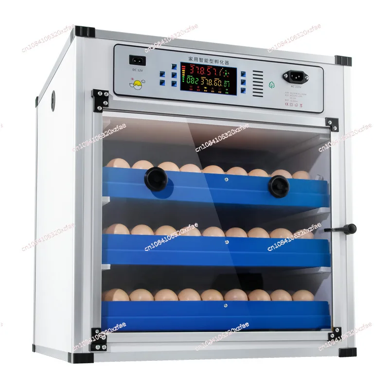 204 Eggs Dual Electric Edition Incubator Machine Automatic Egg Incubator for Chicken Quail Bird Egg Hatch