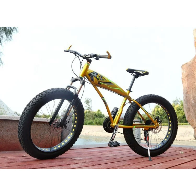 China Customized Fat Bike Wholesale Downhill 26 Inch 7 21 24 Speed Bicycle Alloy Frame Adults Fat Tire Bike Bicycle