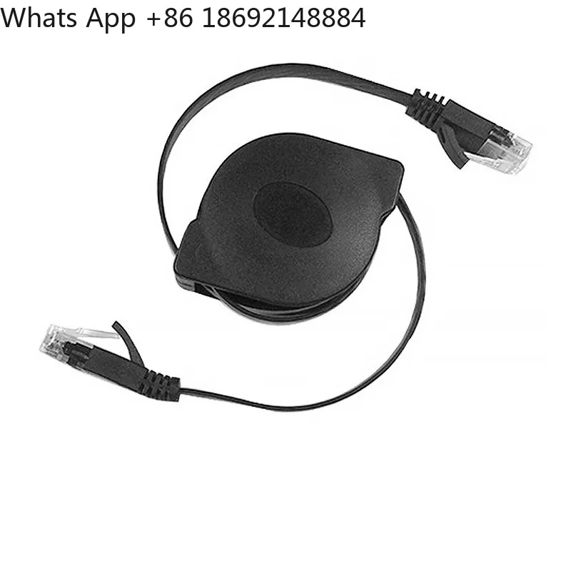 

Six types of retractable network cables, high-speed gigabit network jumpers, computer broadband flat network cables