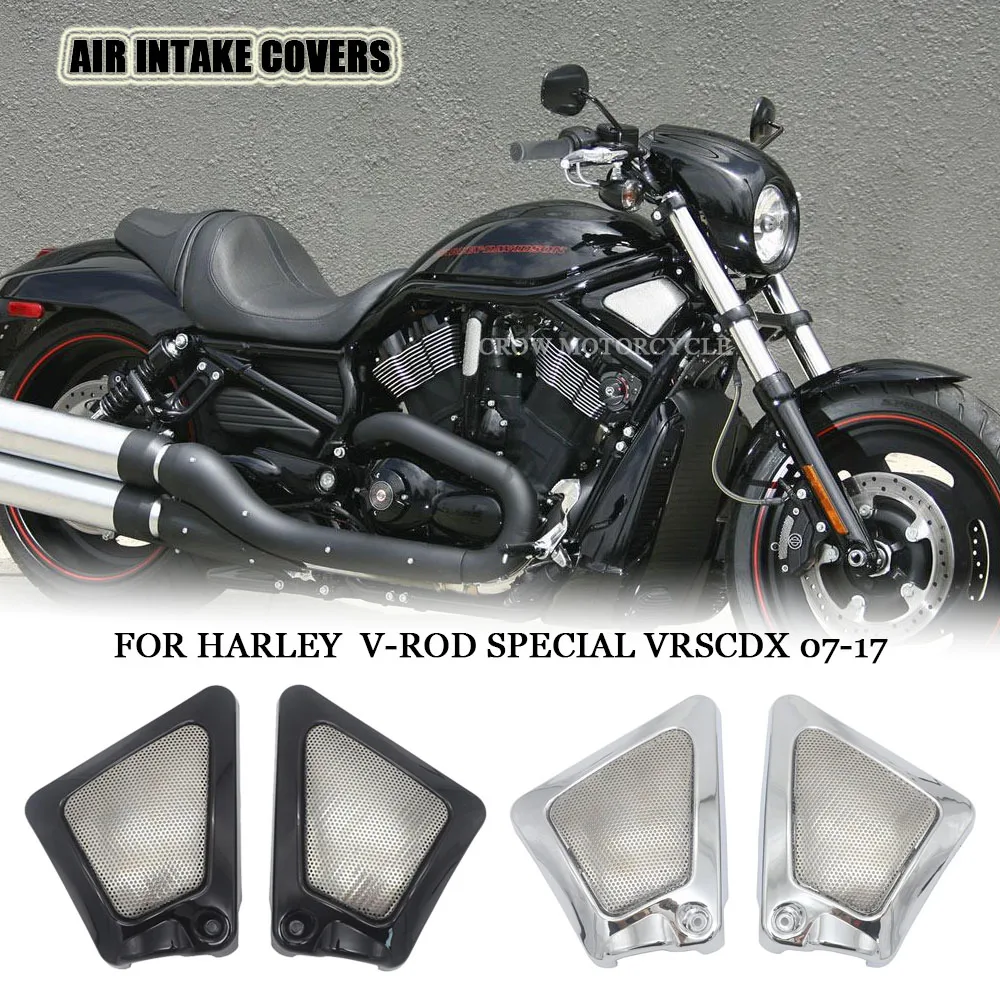 New Motorcycle accessories Air Intake Covers Night Rod Motorbike Airbox Side Frame Cover For Harley Davidson V-Rod Special VRSCD