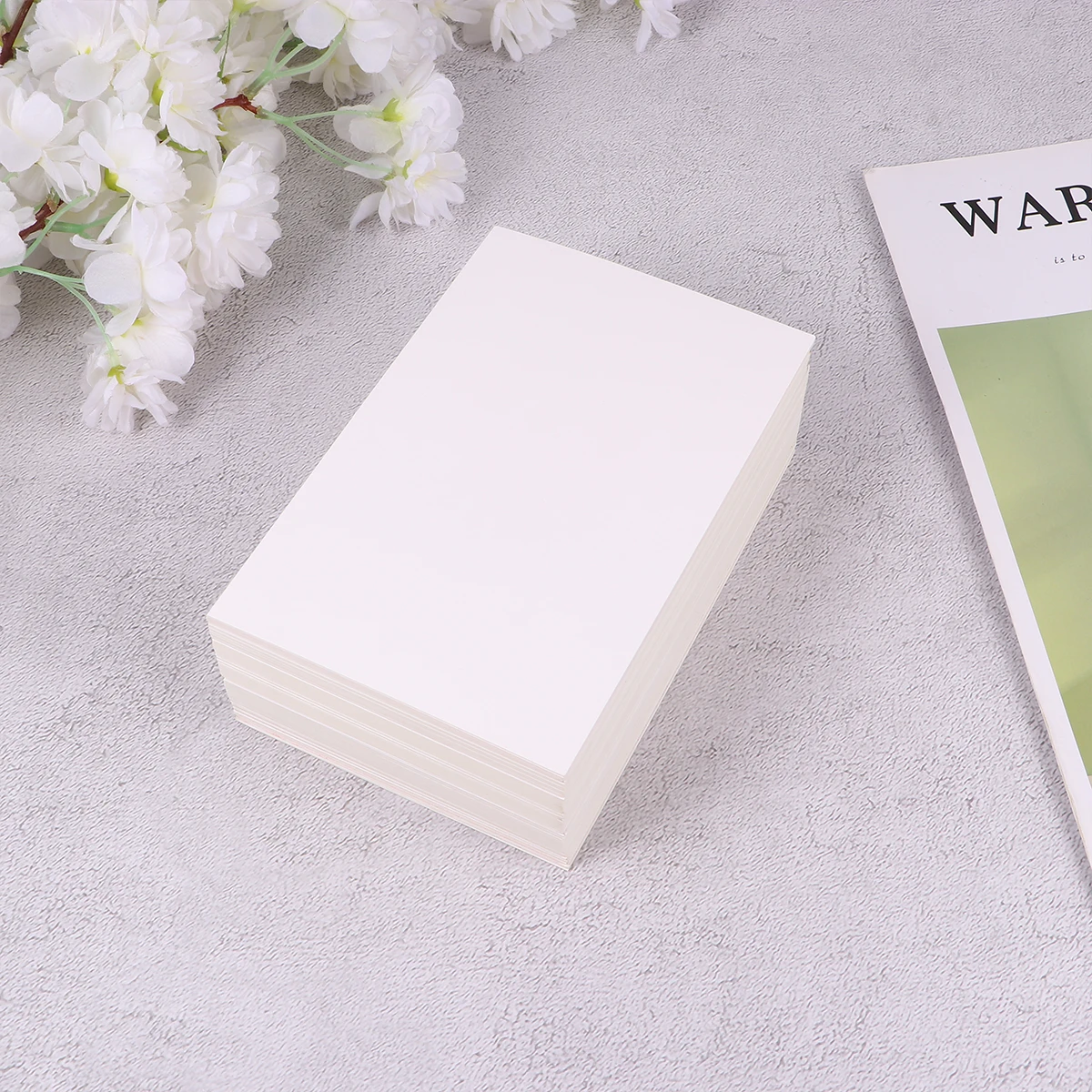 

100 шт., бумажные открытки для сообщений, двусторонняя заготовка для DIY, свадебные подарочные бирки, заметки, поздравительные открытки, поздравительная открытка