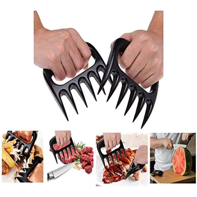 

Bear Claw Meat Grinder Tear Meat Tools Bear Claw BBQ Fork To Tear Meat Food Fork Points As Meat Barbecue Tools In The Kitchen