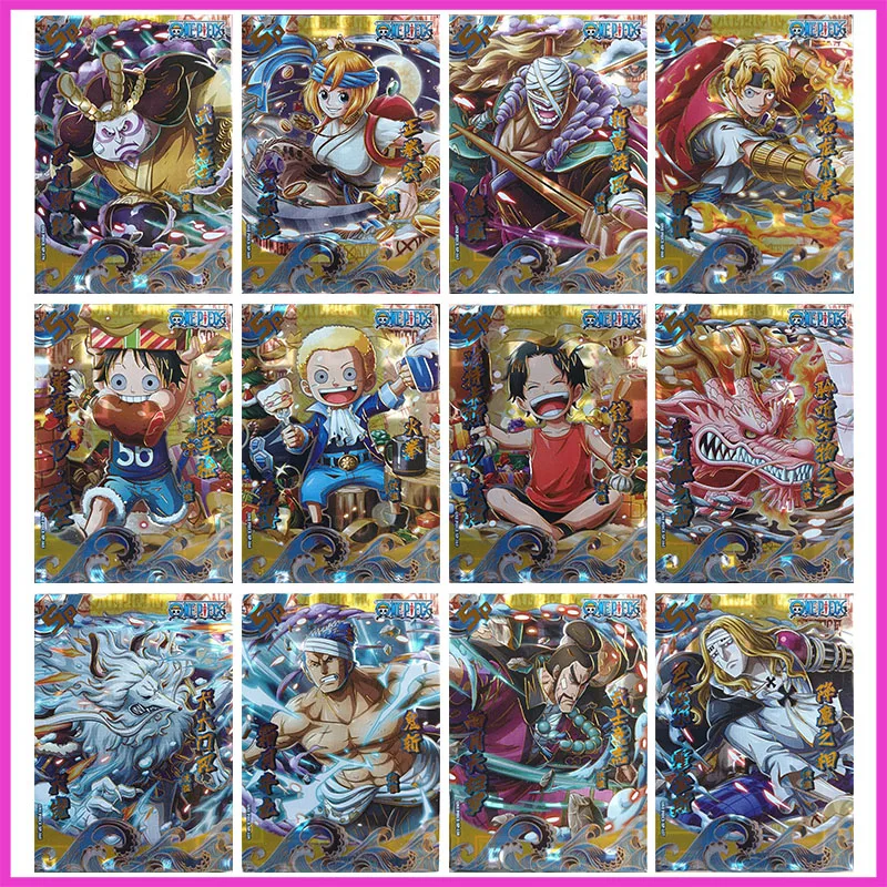 Anime ONE PIECE Rare SP Refraction Foil Koala Sabo Luffy Ace Vivi Zoro Toys for boys Collectible Card Christmas Birthday Present