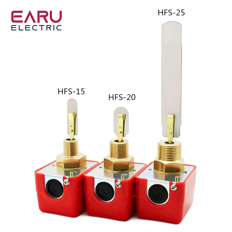 Interruptor do Sensor de Fluxo da Bomba de Água de pá Interruptor de Fluxo de Água Npt Interruptor Controlador de Nível Líquido Hfs25 Hfs-20 Hfs15