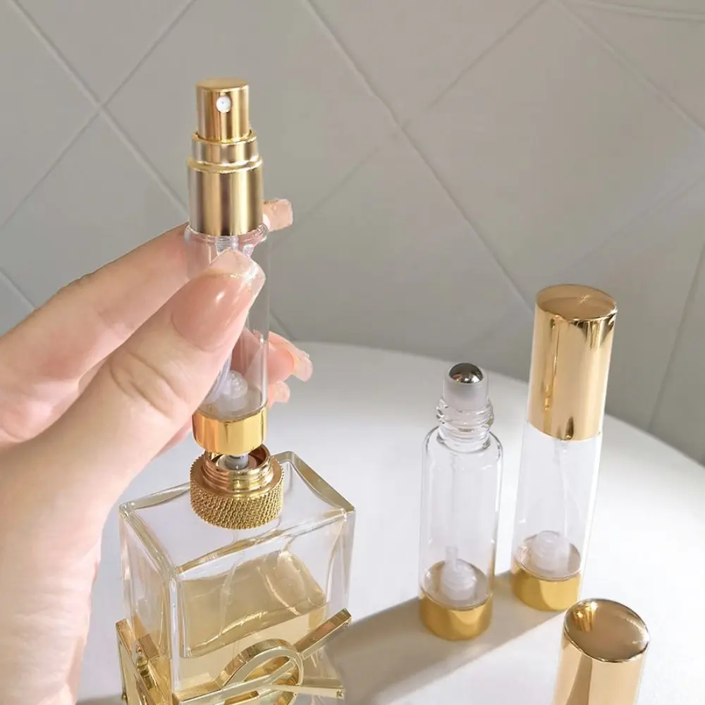 Luxury Glass Perfume Bottle Bottom-filled Moisturizer Perfume Atomizer Portable Refillable Cologne Atomizer Travel