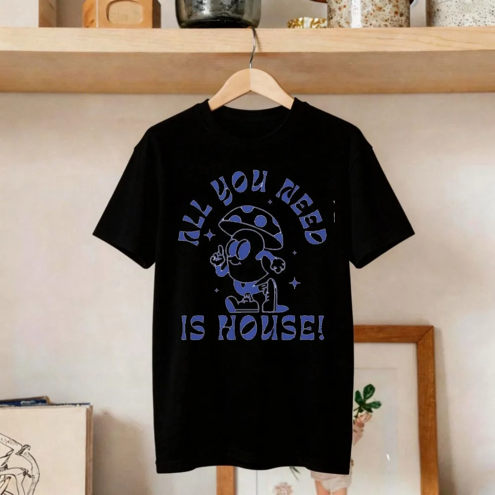 House Music Shirt Afterlife Tees T Rave Tops Music Festival Shirt Casual DJ Clothes Rave Gifts Women Short Sleeve Clothes