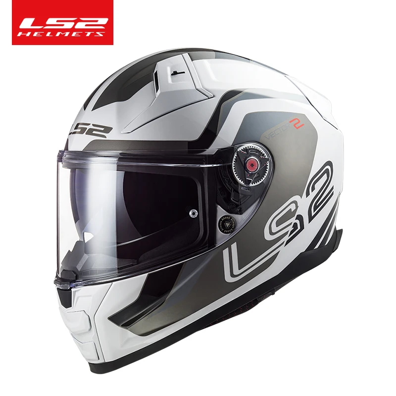 

LS2 FF811 VECTOR 2 6K Carbon Fiber Helmets Full Face Dual Lens Racing Helmets motorcycle accessories cascos para moto
