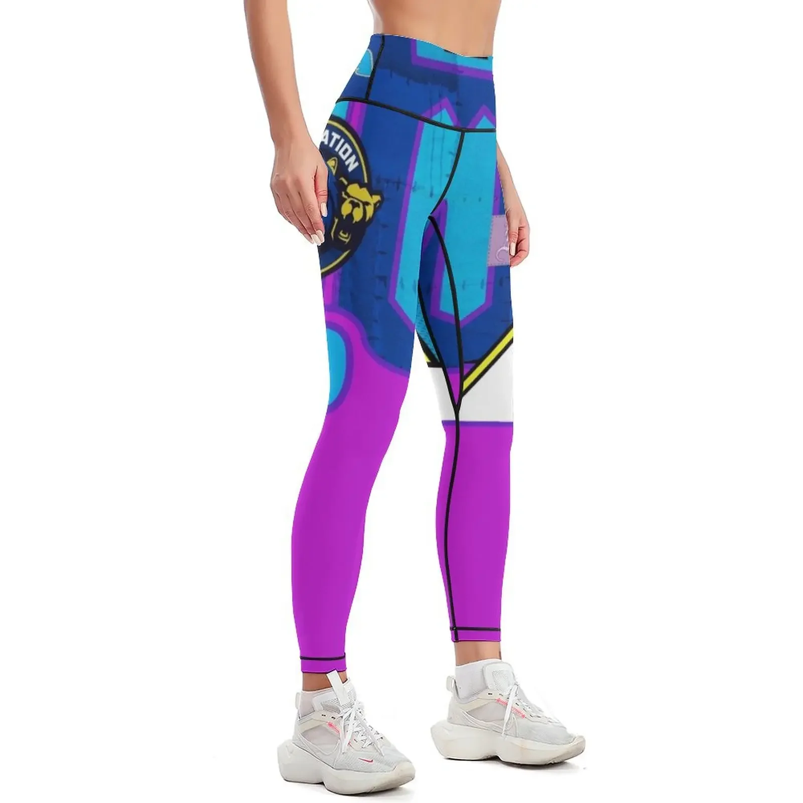 Albie Blue Nation 2021 Leggings Women's fitness Women's sportswear Women's gym harem pants Womens Leggings