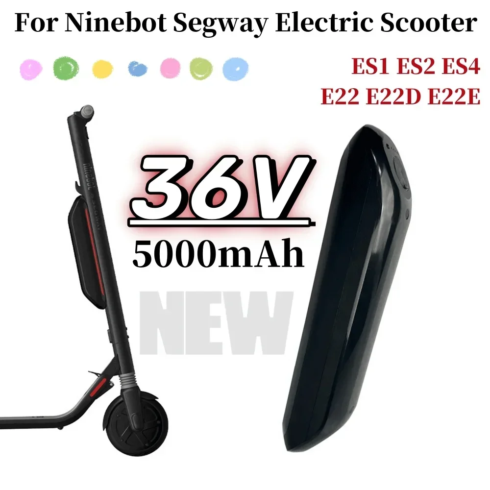 

36V 5000mAh External Battery For Ninebot Segway ES1 ES2 ES4 E22 E22D E22E Smart Electric Scooter Scooter Accessories