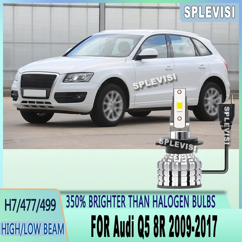 

Improves Night Safety 240W/Pair Plug and Play H7 LED HIGH/LOW BEAM For Audi Q5 8R 2009 2010 2011 2012 2013 2014 2015 2016 2017