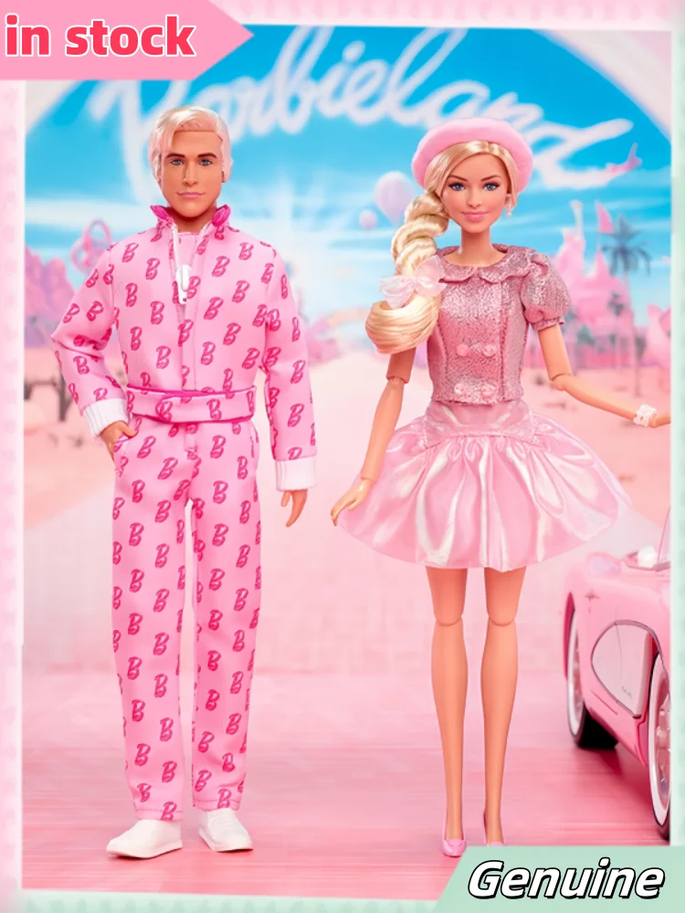 

【In Stock 】Barbie And Kenny Set From The Barbie Movie Series, Genuine Doll Couple Combination, Collection Of Ornaments And Gifts