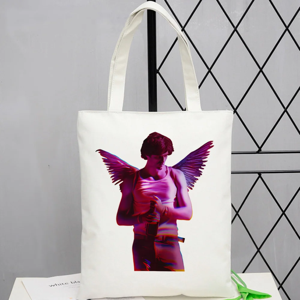 Jacob Elordi tote bag canvas  totebag shopping y2k einkaufstasche femme