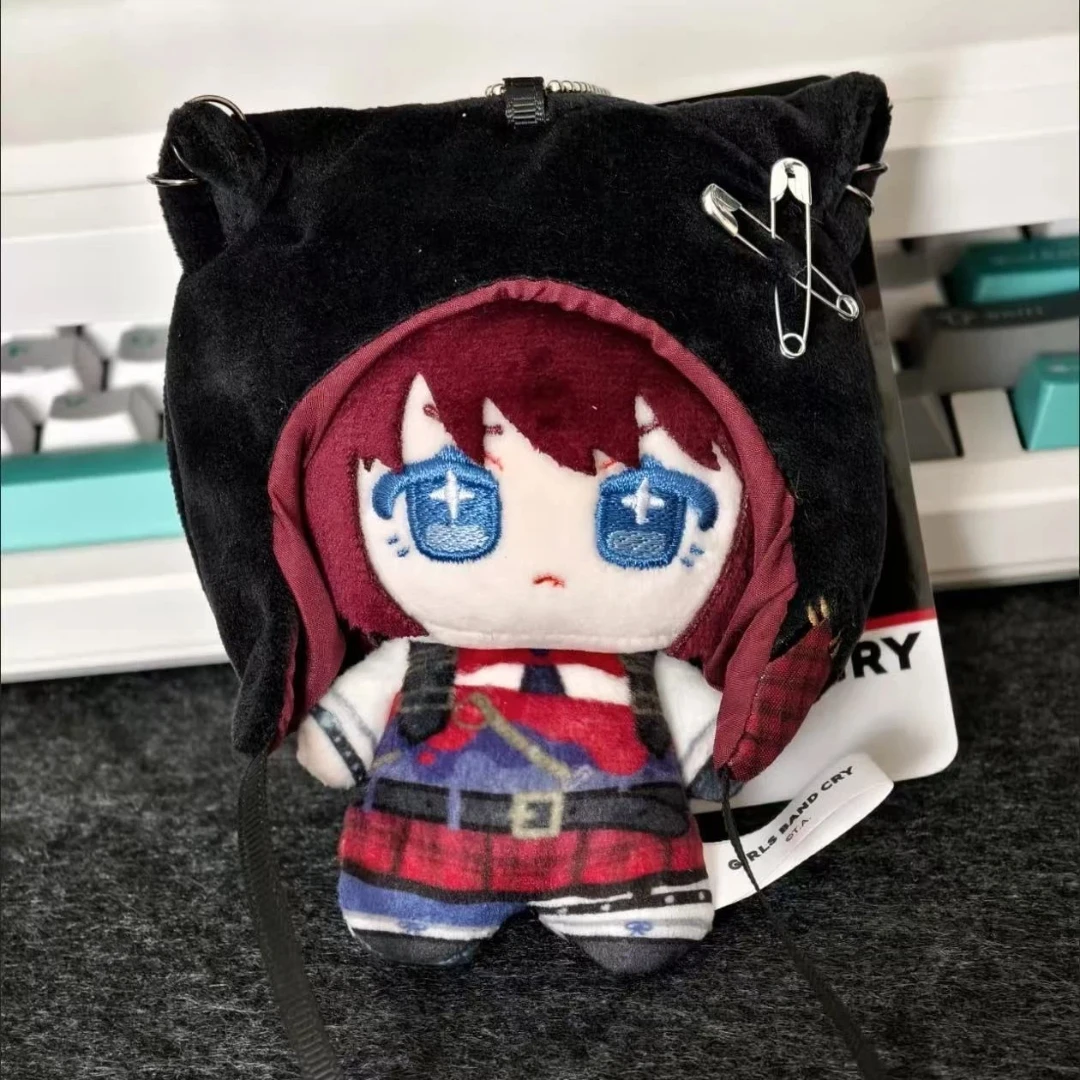 

10cm Anime GIRLS BAND CRY Plush Doll Toys for Kids Lovely Mini Starfish Body Plush Doll Pendant Keychain Stuffed Xmas Gift
