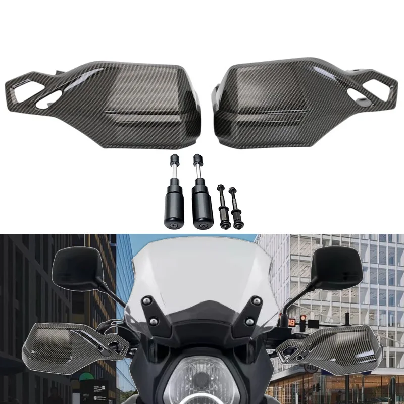 Carbon Handguards Hand Guard Handlebar Guards For Suzuki V-Strom DL1000 DL 1000 V Strom 1000 2004-2023 2021 2022 Motorcycle