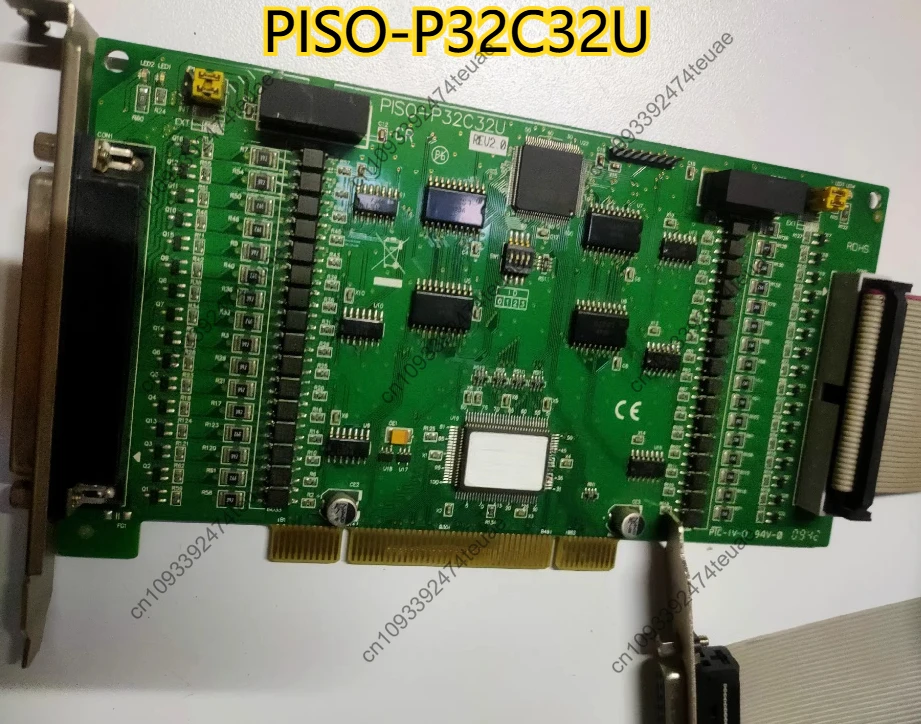 PISO-P32C32U 32-Channel Optocoupler Collector Computer Data Acquisition DAQ Card Tested OK
