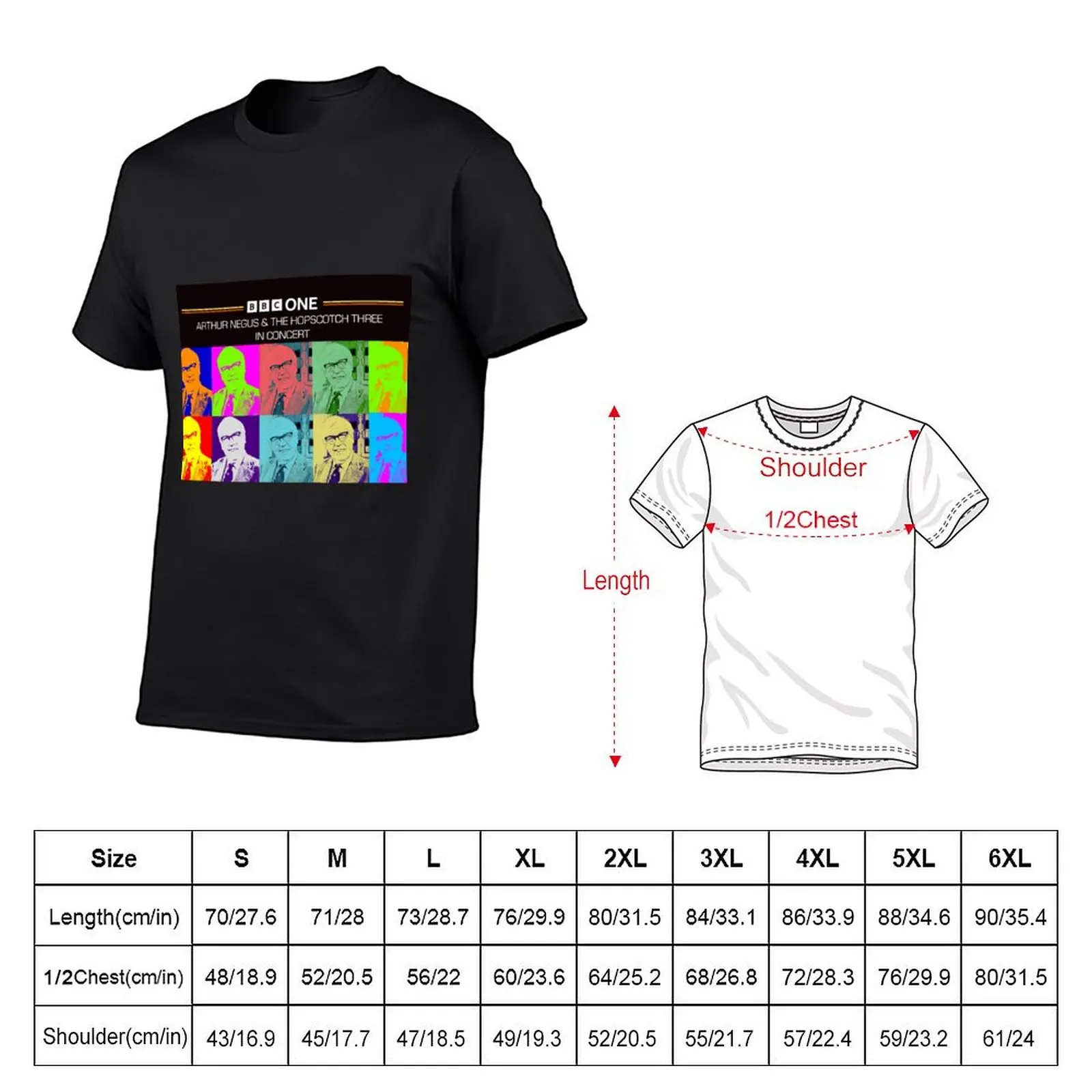 Hopscotch Three in Concert Programme Slide T-Shirt aesthetic clothes Short sleeve tee for a boy summer clothes mens clothes