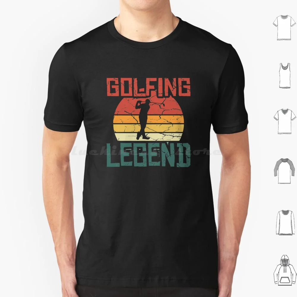 

Vintage Retro Distressed Golfing Legends Shirt T Shirt Cotton Men Women DIY Print Golf Golfer Golfing Course Retro Legend