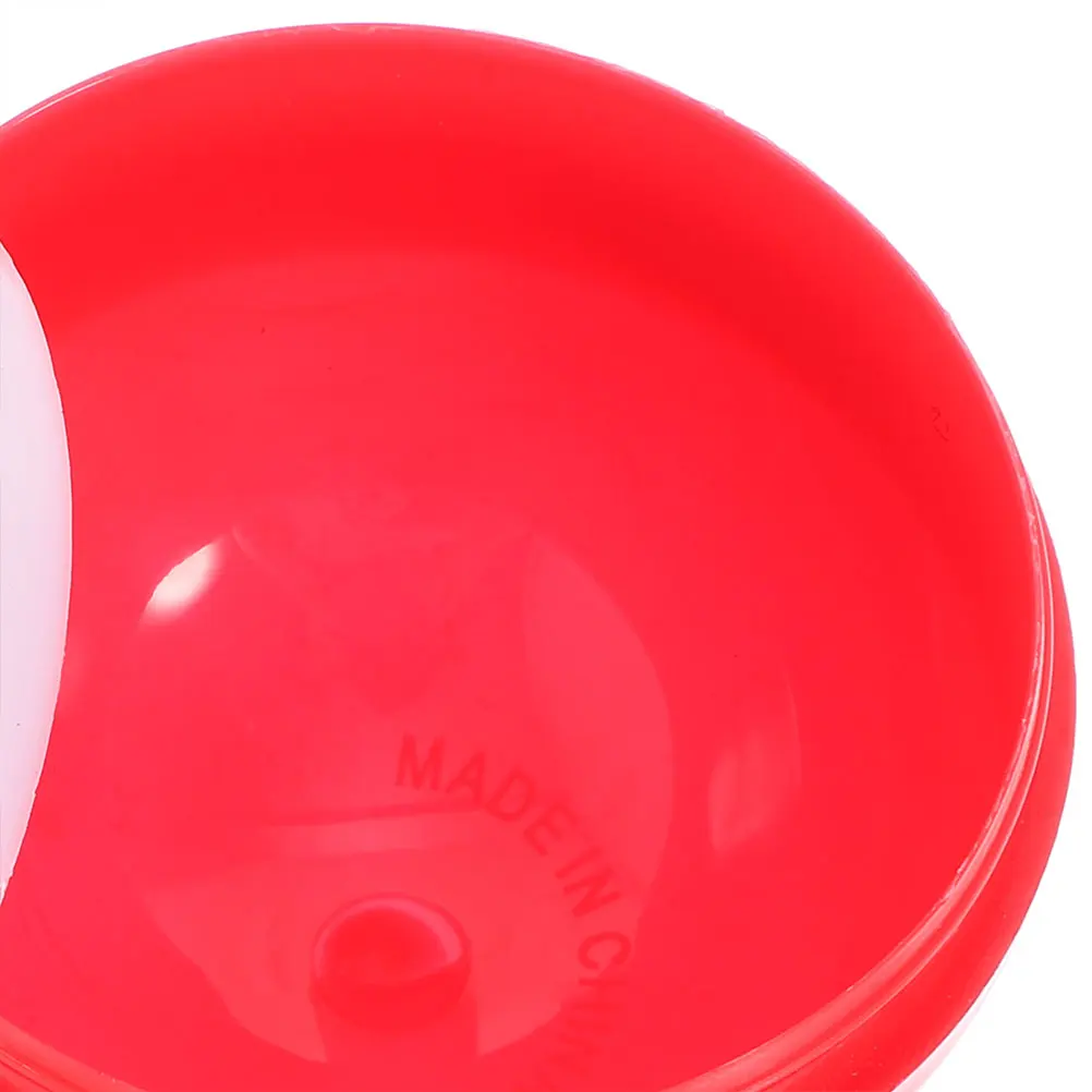 

25pcs 50mm Red White Fillable Empty Balls for Vending Machine Party Gifts Toy Storage Plastic Prize Containers Lightweight Wear