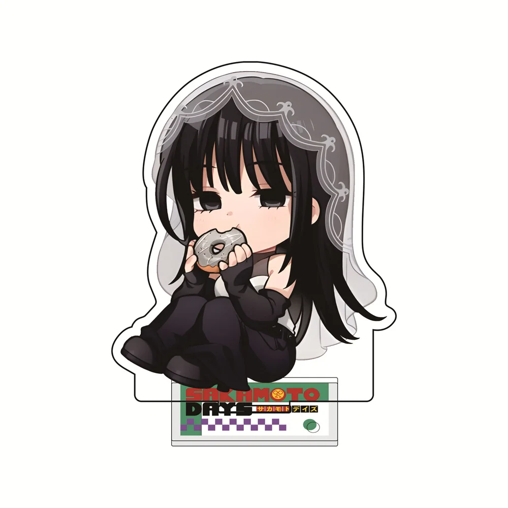 Anime Sakamoto Days 10cm Acrylic Stand Tabletop Decorations Accessories Decor Gifts Exquisite Products Elegant Keychains