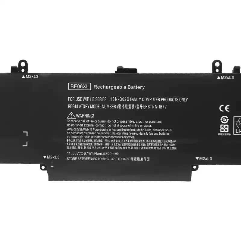 BE06XL BE06 Laptop Battery For HP Elitebook Folio 1040 G4 918045-1C1 918180-855 HSTNN-DB7Y HSTNN-IB7V 11.55V 67Wh
