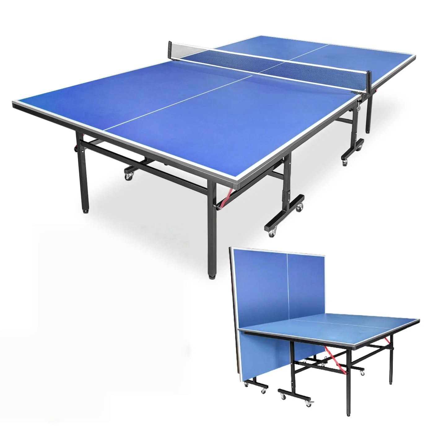 Muchan Hochwertiger Klappbarer Tischtennistisch Standard Beweglicher Indoor-Tischtennistisch