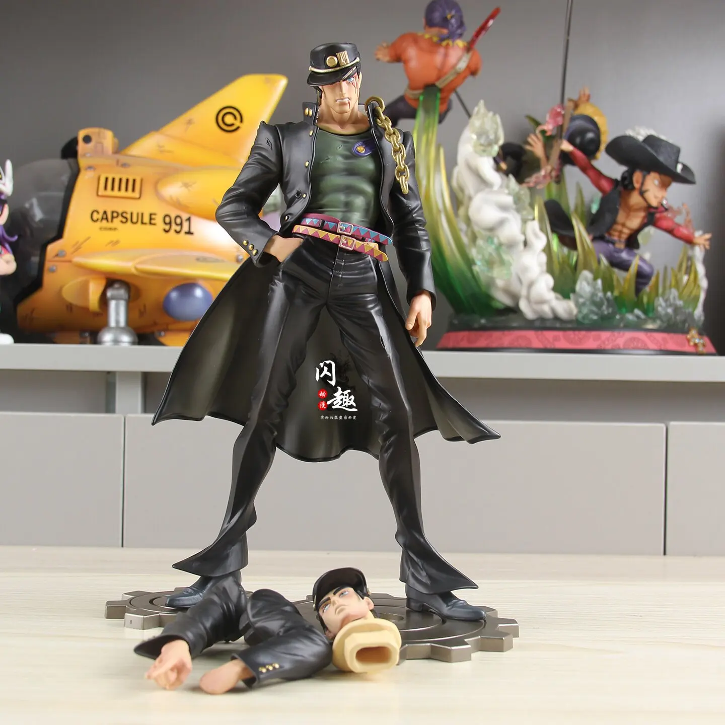 

26cm Kujō JōTarō Figure Bizarre Adventure Figures Desk Decoration Statue Collection Model Dolls Kids Birthday Toy Gifts In Stock