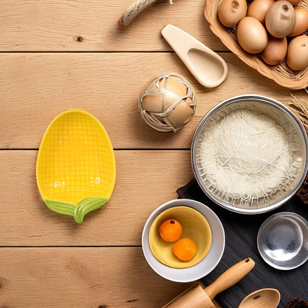 

4Pcs Ceramic Corn Dip Bowls Small Dessert Salad Dishes Decorative Sauce Dipping Bowls for Entertaining Small Bowl