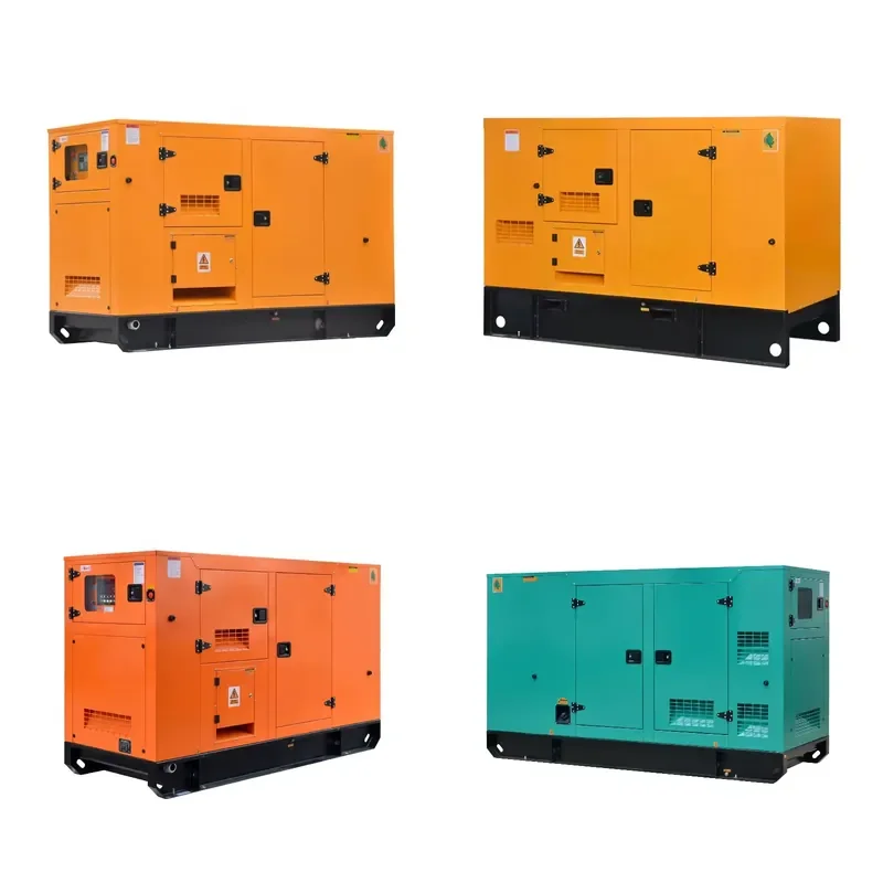 60HZ Single Phase 220/110V 30KW 30KVA Soundproof Generator with Engine