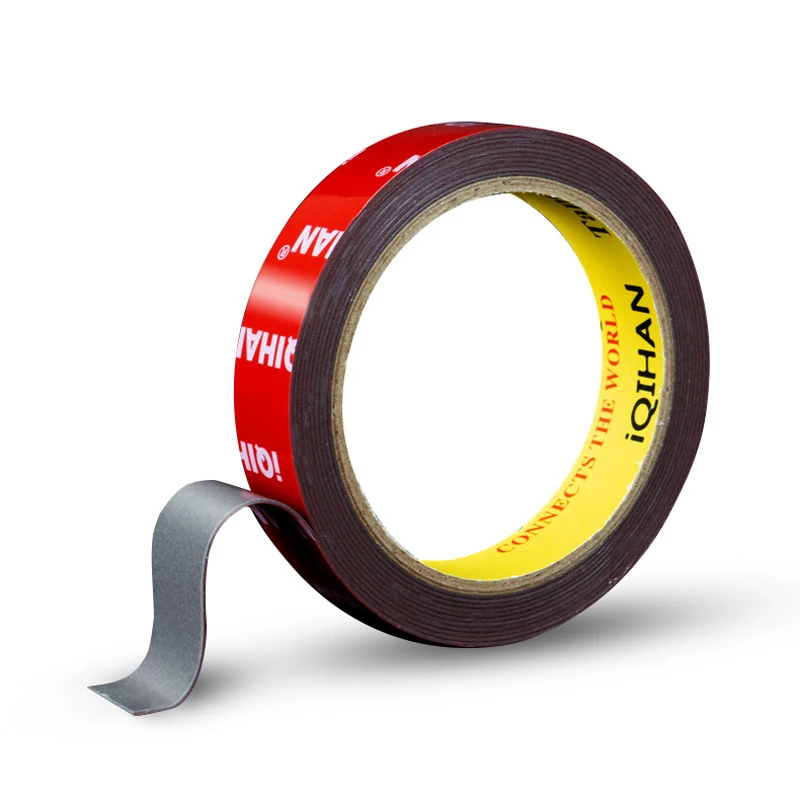 Automotive Acrylic Foam Tape6-30mm x 3M, 8mm Thick Double-Sided Adhesive for Car Trim & Emblems