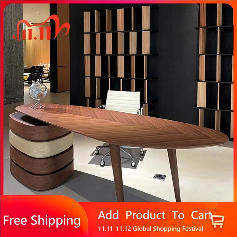 Women Organizer Standing Computer Desks Pc Home Office Executive Laptop Table Gaming Luxury Mesa De Trabajo Salon Furniture