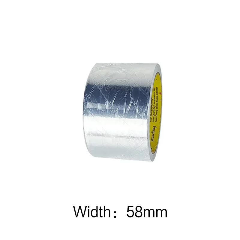 Hochtemperaturbeständiges Aluminiumfolienband Küchenrohr-Reparaturband Selbstklebende Dichtungsfolie Wärmeisolierung Leckdichtes Band
