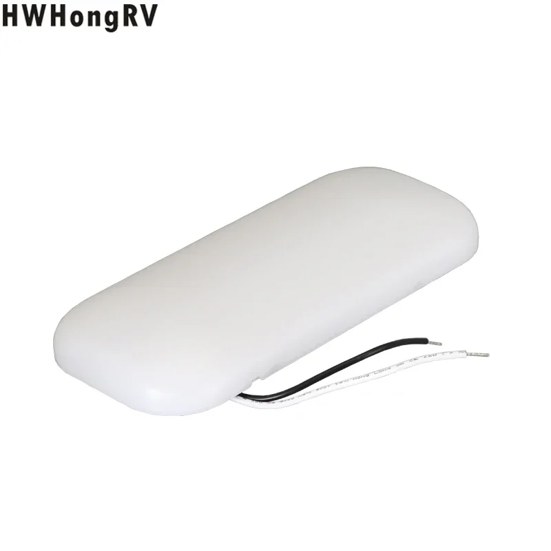 ไฟเหนือศีรษะเพดาน LED RV มีตัวเลือกอุณหภูมิสีสองสี: 3000k และ 6000k, ไฟสี่เหลี่ยมไม่มีสวิตช์