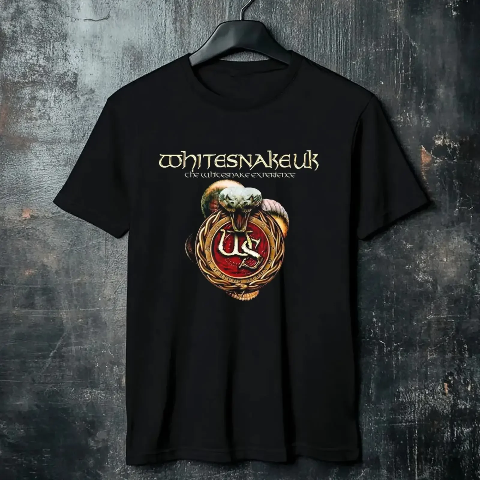 Camiseta Whitesnake Sábado 29 de Noviembre 2025 Negra Todas las Tallas Regalo para Fanáticos FF159 vintage Lavado gráfico Cómodo