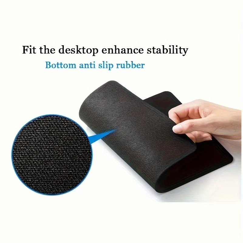 Small mouse pad 180x220x2MM Cute cat paw non-slip rubber base desk mat Office games cartoon animation black desktop accessories