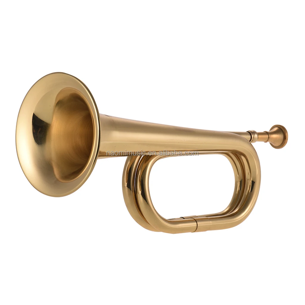 B Flat Trumpet Bugle Call Trumpet Brass Cavalry Horn