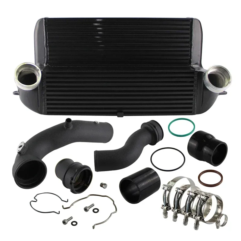 Upgrade Intercooler Turbo Charge Pipe Air Hose Kit Fit for BMW X5 E70 X6 E71 30dX 35dX 35iX 40dX 40iX 07-14 X6 09-13 X5