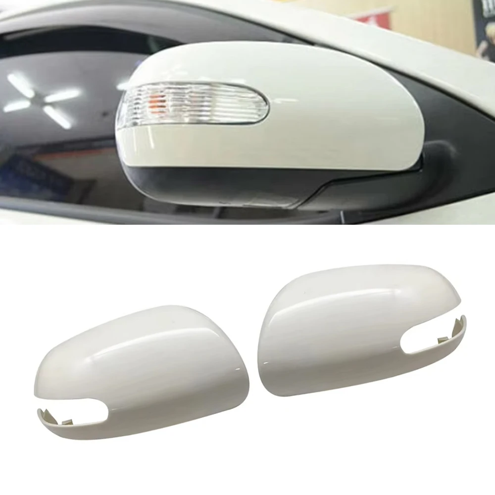 

2Pcs Car Side Wing Rearview Mirror Cover Side Mirrors Housing Shell For Kia Forte Cerato 2009 2010 2011 2012