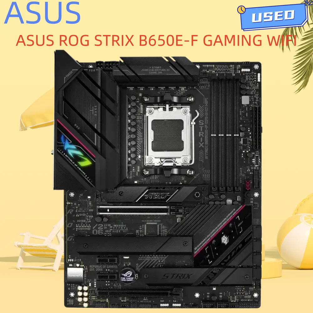 X870E Atx Motherboard - لوحة أم ASUS ROG STRIX B650E-F