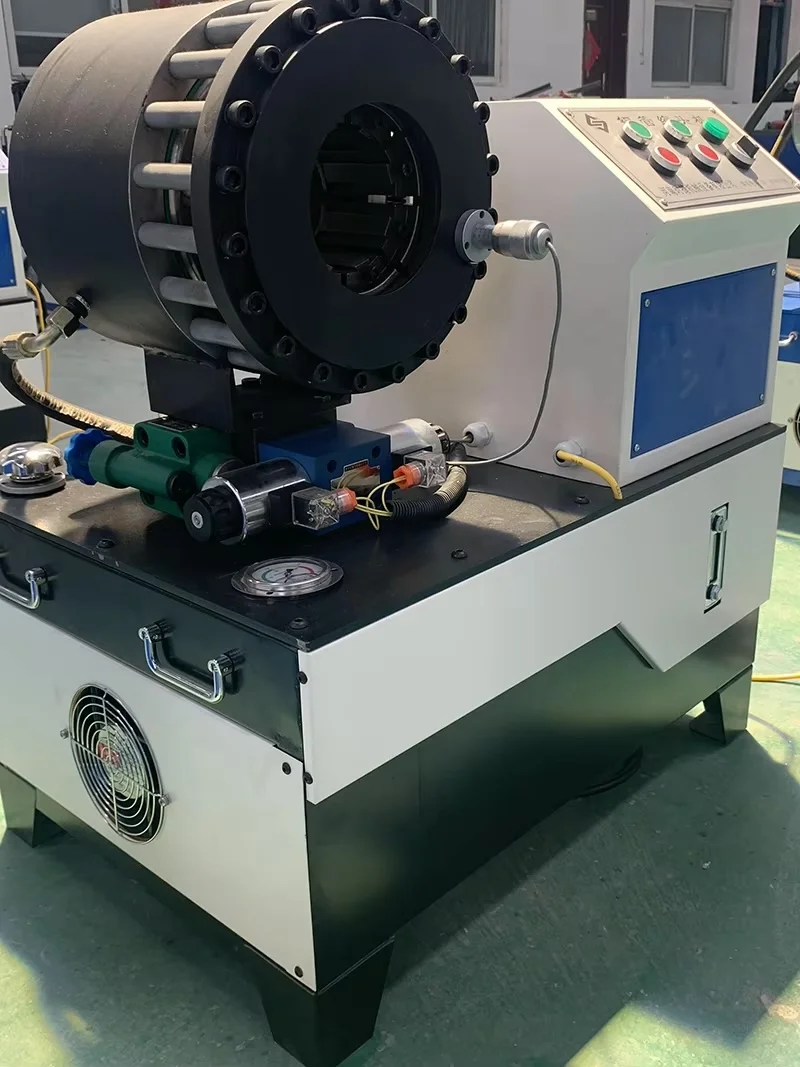 2 بوصة 6 طبقات 380 فولت 4KW مكشكش الأنابيب الكهربائية BNT51N مكابس الخراطيم الهيدروليكية مع 10 مجموعات يموت #1