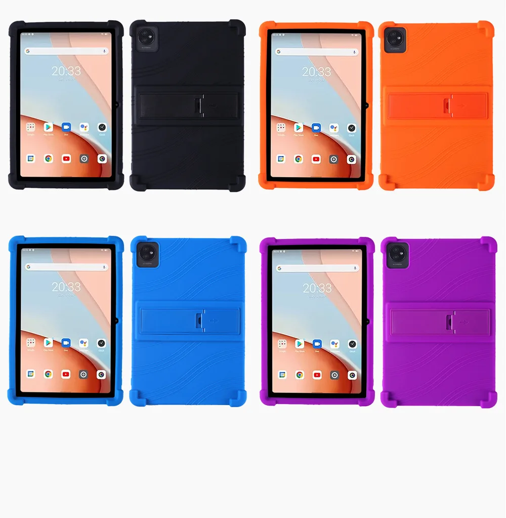 Silikonhülle für TABWEE T80 10,5 Zoll Tablet, stoßfeste Schutzhülle, TPU, Ganzkörper-Schutz vor Stürzen, rutschfest – Detail 10